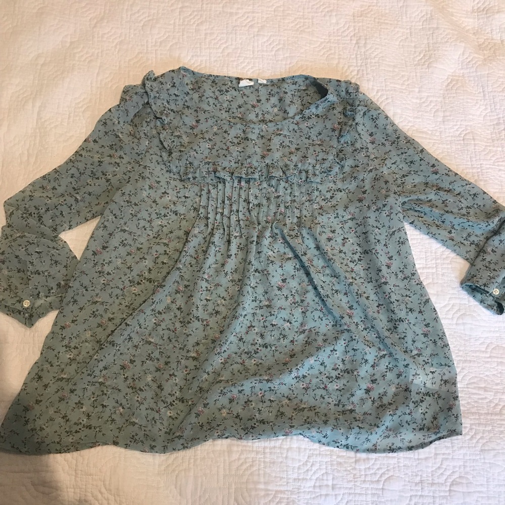 Gap Blouse top Sz L